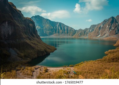 Crater Lake Of Mount Pinatubo