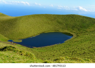 Crater Lake On Pico Island