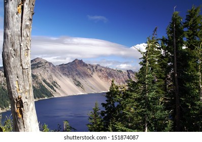 From The Crater Lake Rim Drive - Crater Lake National Park - Oregon