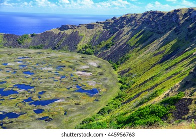 Crater Rano Kau - Rapa Nui