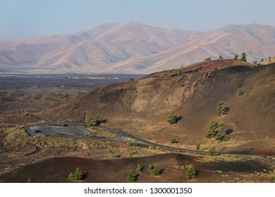 Craters Of The Moon National Monument, Idaho, USA. The Monument Represents One Of The Best-preserved Flood Basalt Areas In The Continental US.