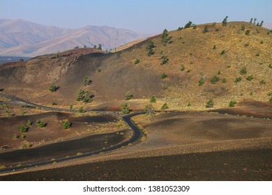 Craters Of The Moon National Monument, Idaho, USA. The Monument Represents One Of The Best-preserved Flood Basalt Areas In The Continental US.