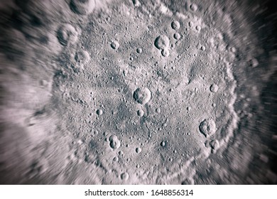 Craters, planet surface. Moon.  Elements of this image furnished by NASA