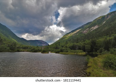 Crawford Notch New Hampsire On A Summer Day