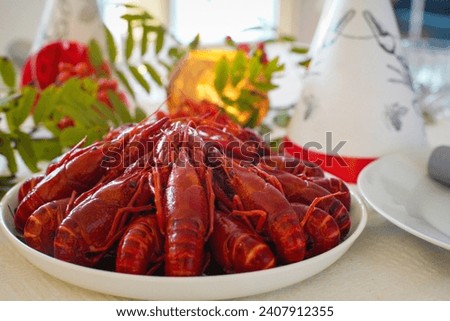 Crayfish party in the fall