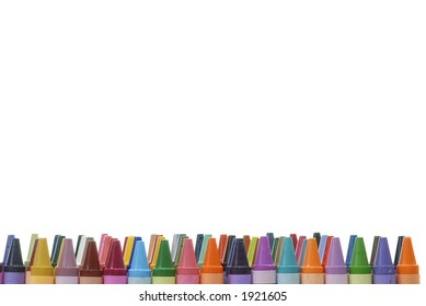 Crayon Border Frame Background 03 Stock Photo 1921605 | Shutterstock