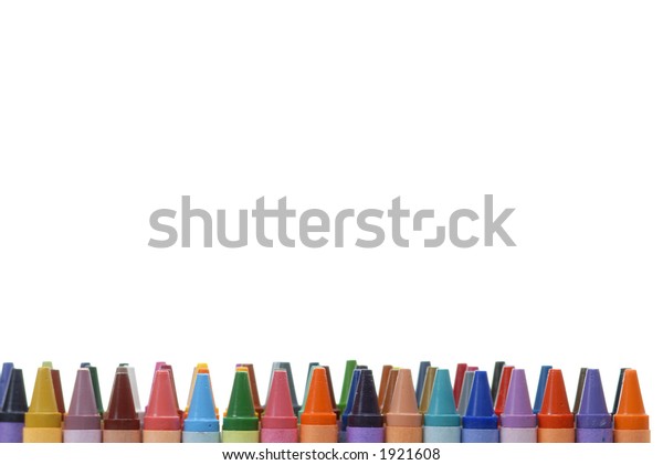 Crayon Border Frame Background 05 Stock Photo 1921608 | Shutterstock