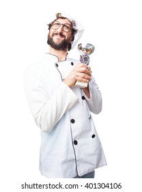 Crazy Chef Happy Expression