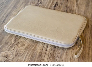 Cream Color Laptop Case, Laptop Bag