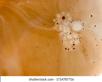 Cream Of Freshly Brewed Coffee Background Or Texture. Can Be Used In Your Sales.