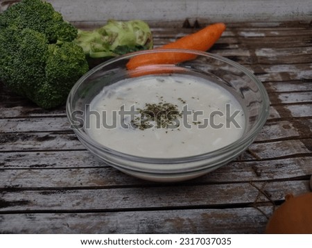 A cream soup is a soup prepared using cream, light cream, half and half or milk as a key ingredient. It will often have a soup base, such as mushrooms, meats, chickenstock or vegetables. Appatizer.