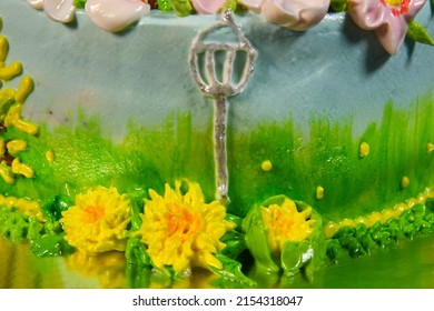 Cream Spring Cake 