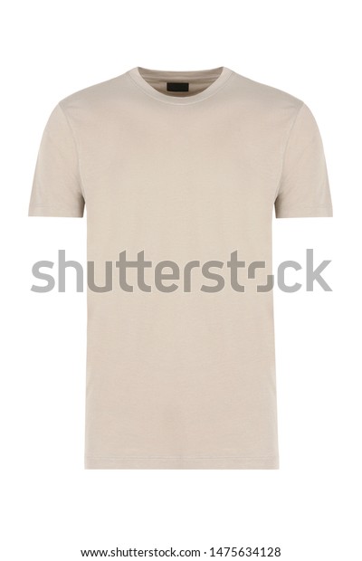 cream tshirt blank