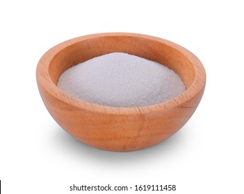 Creamer, Coffee whitener, Non-dairy creamer in a bowl on white background - Shutterstock ID 1619111458