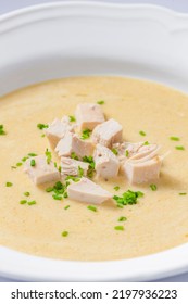 Creamy Chicken Soup With Chive