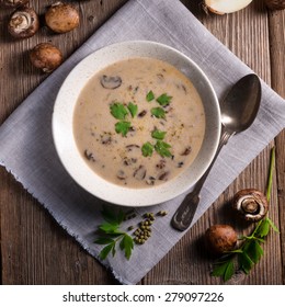 Creamy Mushroom Soup 