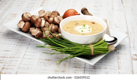 Creamy Mushroom Soup 