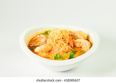 Creamy Shrimp Tom Yum Noodlesthai Food Stock Photo 418585657 | Shutterstock