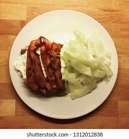 Creamy Tarragon Chicken With Bacon And Cabbage