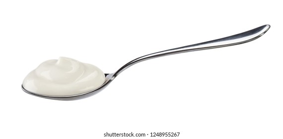 Creamy Yogurt Isolated