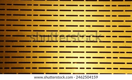 Create a background with a gold-colored iron texture, showcasing its metallic sheen and intricate patterns for a rich, luxurious effect.