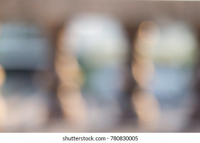 Create the blur that you see
