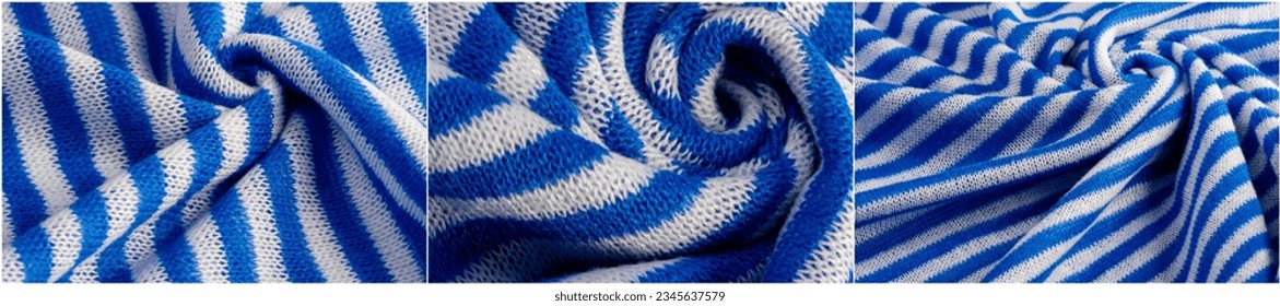 Create timeless nautical style with blue and white striped fabric. Perfect for coastal themed or trendy projects. Durable and versatile material suitable for various purposes.