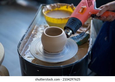 Creating A Beautiful Pottery In A Professional Studio