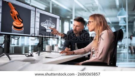 Creating Intricate 3D Models Of Machine Parts On PC Screen. Developing Cutting-edge CAD Designs
