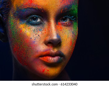 Creative Art Make Closeup Cropped Studio Stock Photo Shutterstock