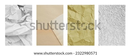 Similar – Image, Stock Photo Vintage paper envelopes, paper and wood texture