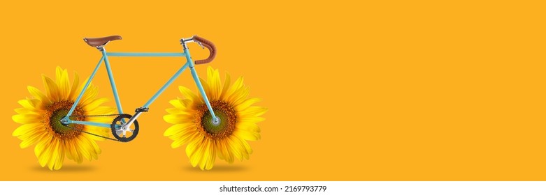 sunflower bike