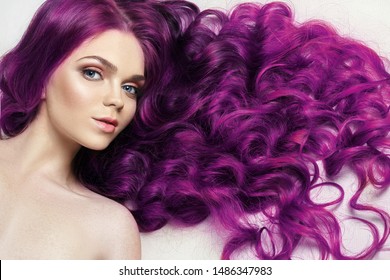 Woman Coloring Hair Images Stock Photos Vectors Shutterstock