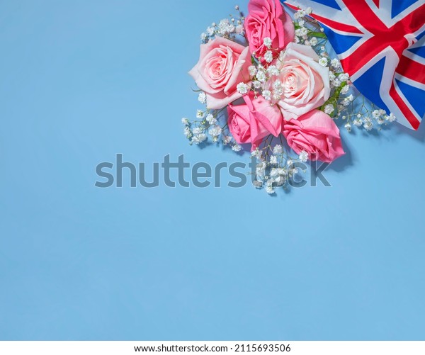 creative british style background flowers 600w 2115693506