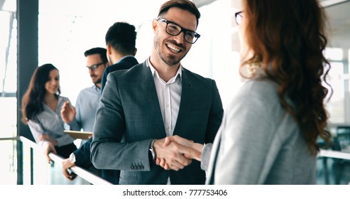 Creative business people working on business project in office - Powered by Shutterstock