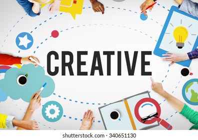 Creative Customize Design Innovation Inspiration Vision Stock Photo ...