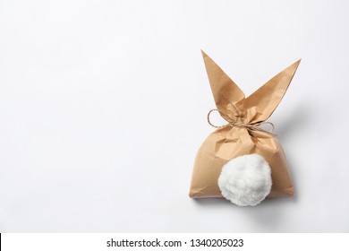 复活节兔子纸礼物蛋包装diy 想法 最小的复活节概念 的类似图片 库存照片和矢量图 Shutterstock