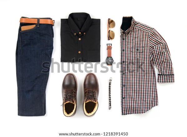 Creative Fashion Design Men Casual Clothing Stock Photo (Edit Now ...