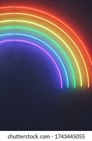 Neon Rainbow Aesthetic Wallpaper  : Check Out This Fantastic Collection Of Neon Sunset Wallpapers, With 49 Neon Sunset Background Images For Your Desktop, Phone Or Tablet.