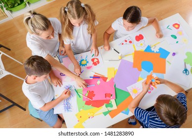 Creative kids. Creative Arts and Crafts Classes in After School Activities. - Powered by Shutterstock