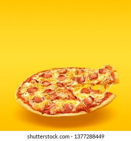 Pizza Poster Images Stock Photos Vectors Shutterstock