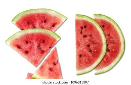 Creative layout of watermelon - Shutterstock ID 1096813397