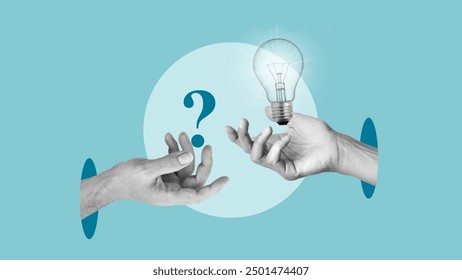 Creative mind and brainstorm concept. Q and A or questions and answers. Concept of idea - Powered by Shutterstock - Get 15% off with code: PIKWIZARD15