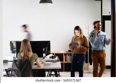 Creative People working in office