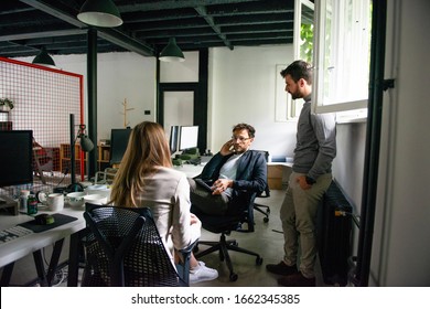 Creative People working in office - Shutterstock ID 1662345385