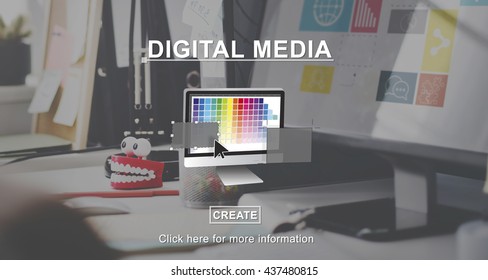 Creative Process Ideas Graphic Design Layout Concept