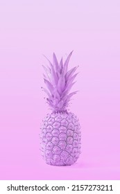 Creative Purple Summer Tropical Fruit Concept Stock Photo 2157273211 ...