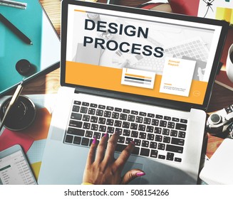 Creative Thinking Process Design Graphic Concept