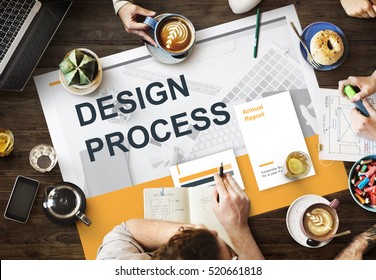 Creative Thinking Process Design Graphic Concept