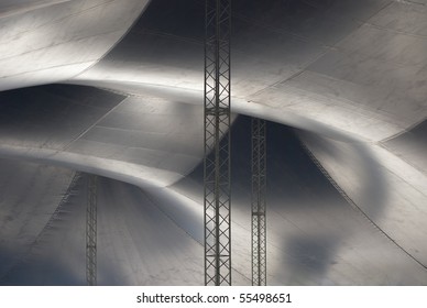 Creative Treatment Of The Inside Of A Circus Tent